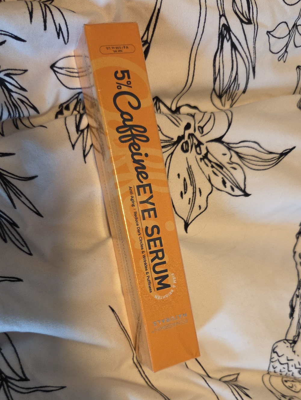 5% Caffeine Eye Serum - Brightening Orange Eye Treatment